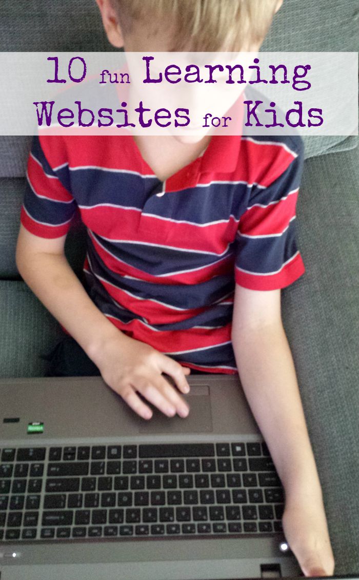 10 Fun Learning Websites for Kids - www.noclassroomwalls.com